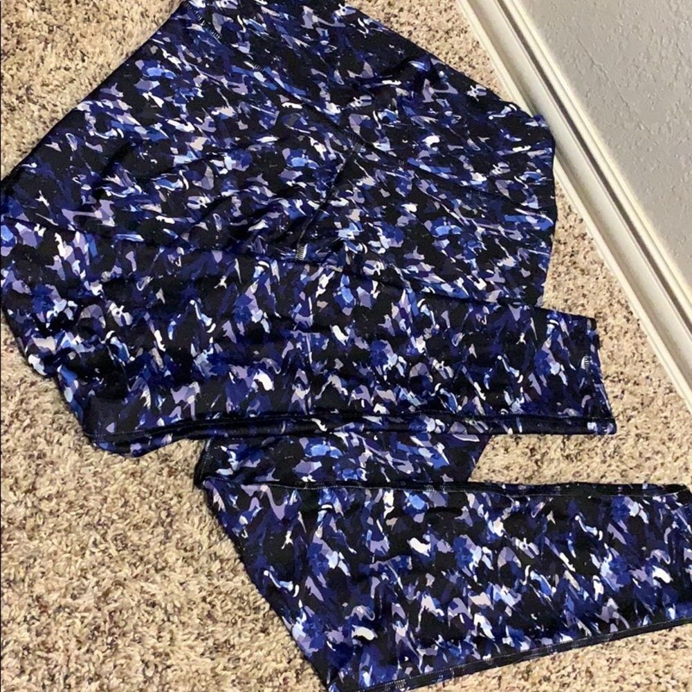 cute fabletics leggings full length
